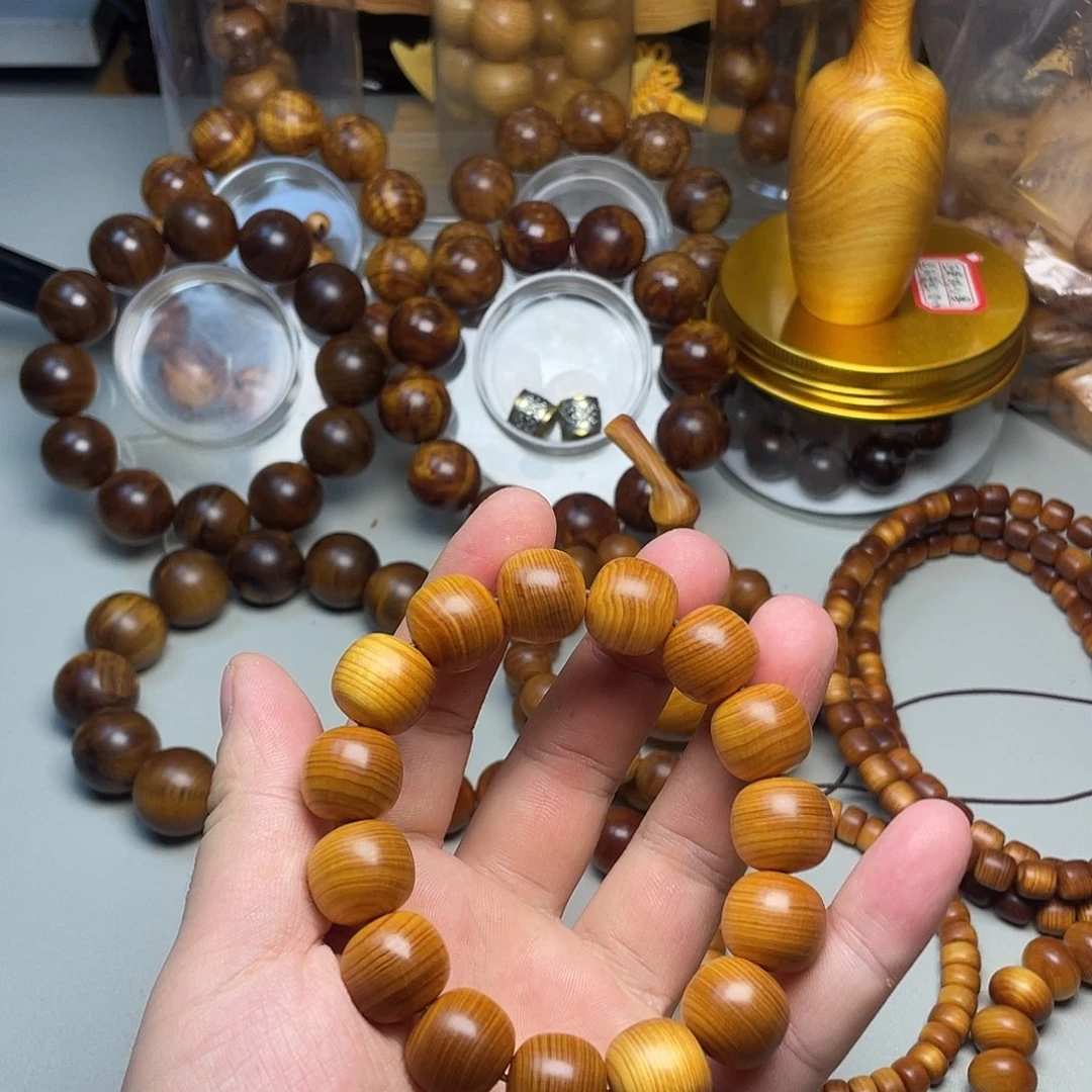 柏木（崖柏）太行崖柏老形1314黄粉茶