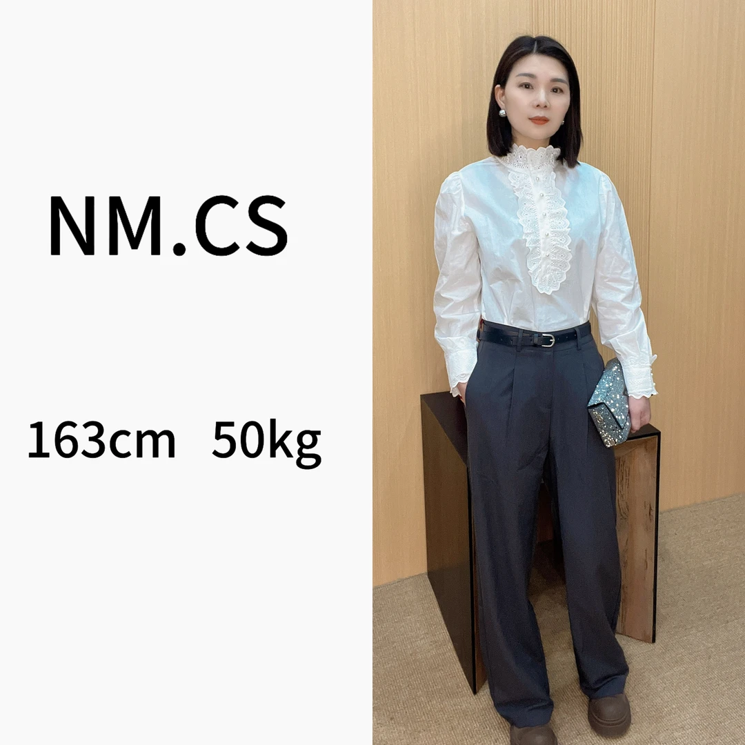 Y1181韩版2025春款垂感高级轻奢显瘦直筒西裤