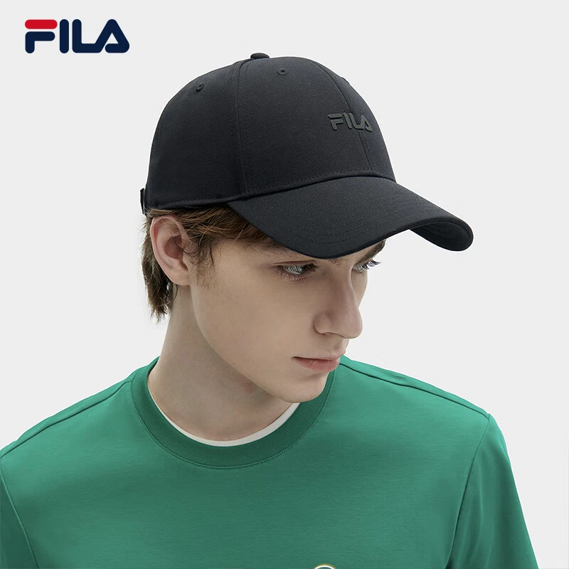 斐乐情侣款2024夏季新款休闲遮阳帽鸭舌帽F13U428232F