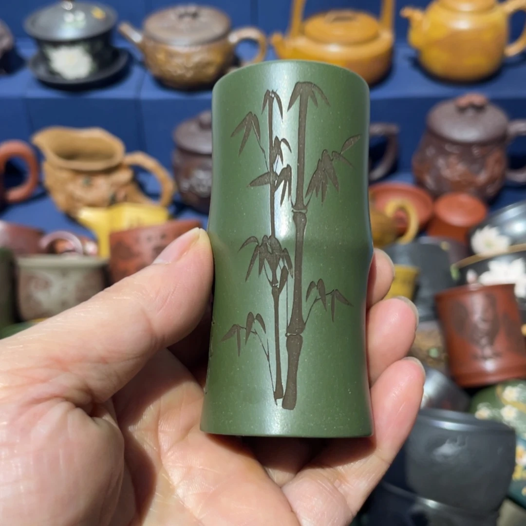 原矿紫砂手工主人杯