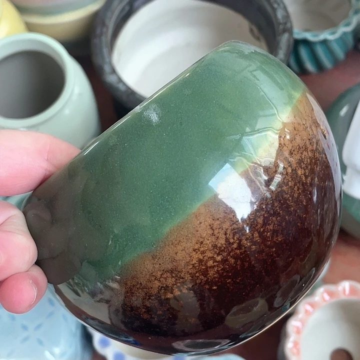 半手工花盆浮力满9.9包邮