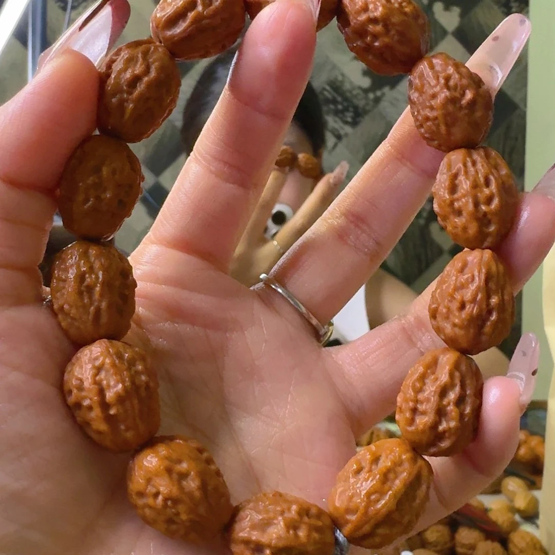 猴头核桃吊坠麦穗核桃手持16mm