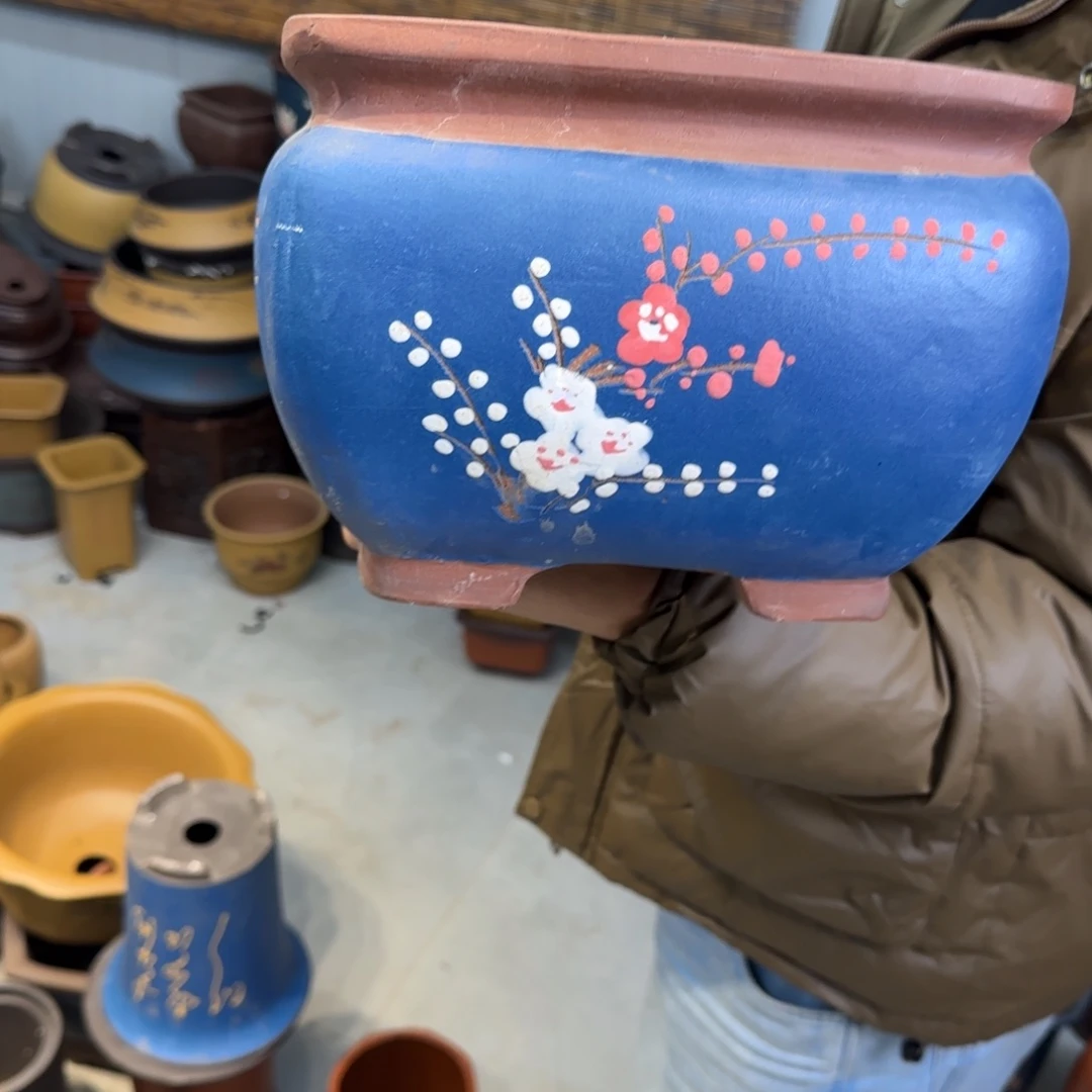 紫砂花盆口径25.20口径