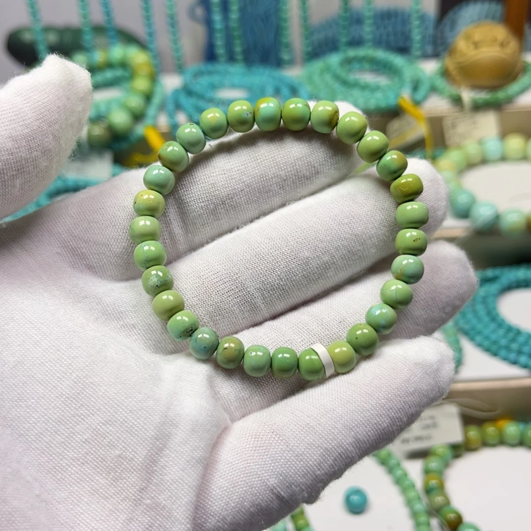绿松石未镶嵌手链