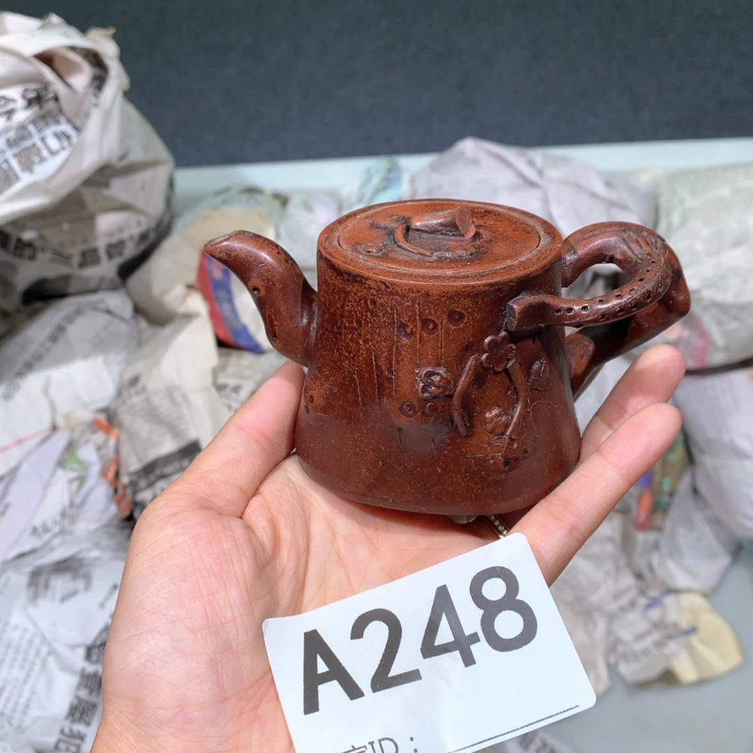 茶壶粗砂紫砂茶壶248