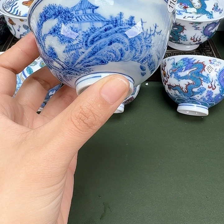 沙沙手工手绘茶具110