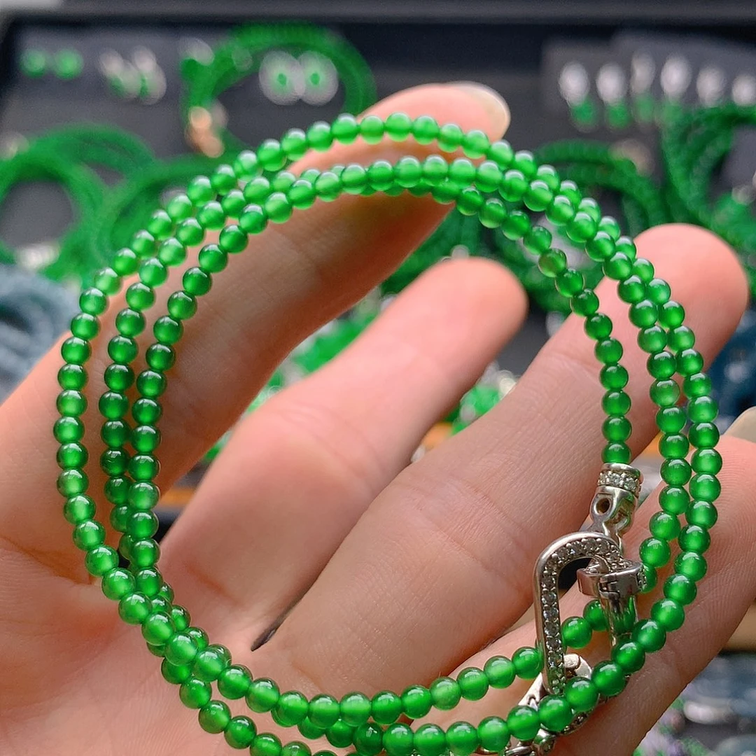 未镶嵌手链翡翠翡翠3.0