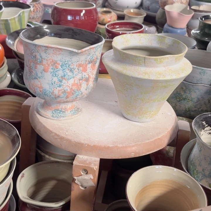 瓷片口12高14瑕景德镇陶瓷