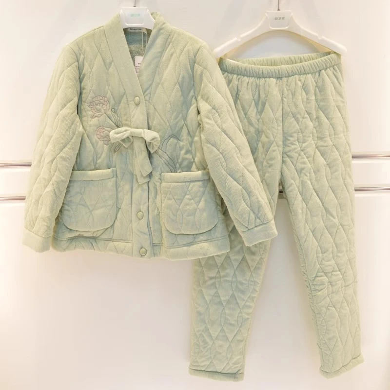 品牌睡衣女冬季家居服8382087