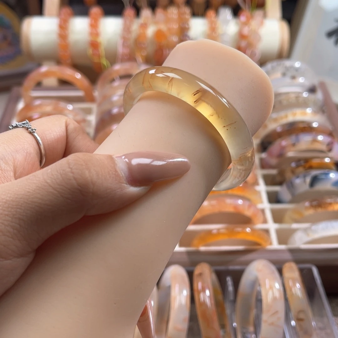 手镯玛瑙/玉髓合金50.7