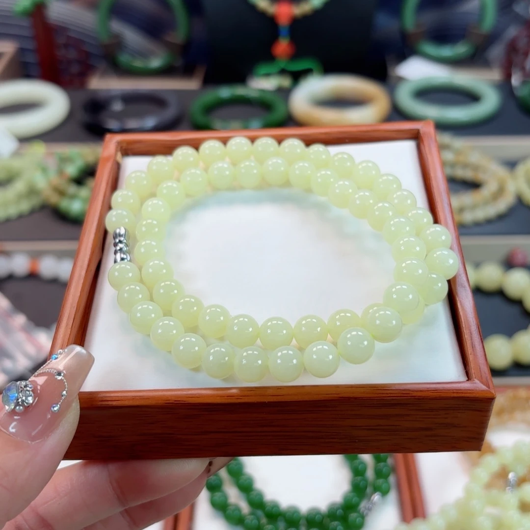 和田玉手链未镶嵌