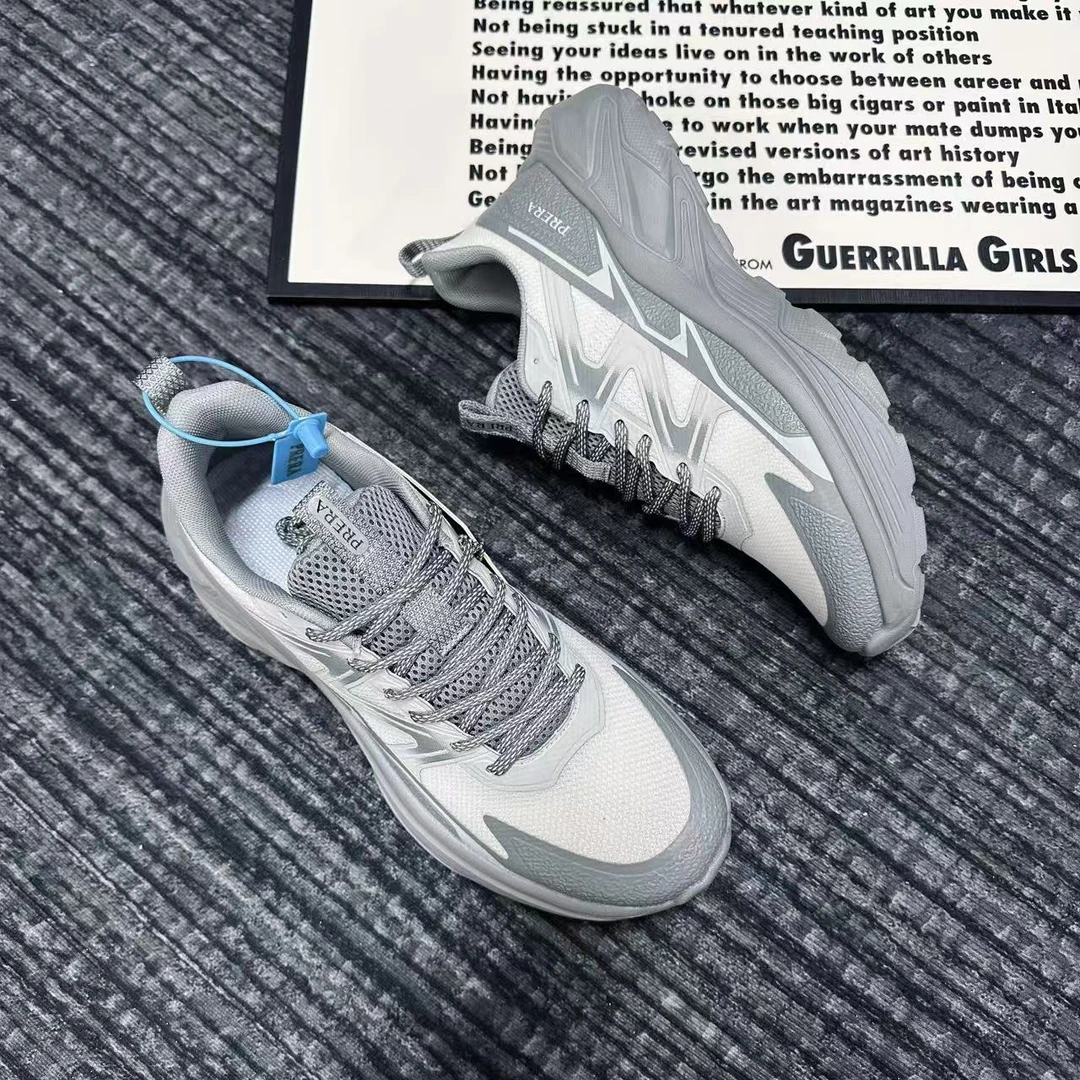 上新款夏季透气男女缓震厚底跑鞋运动鞋 8860