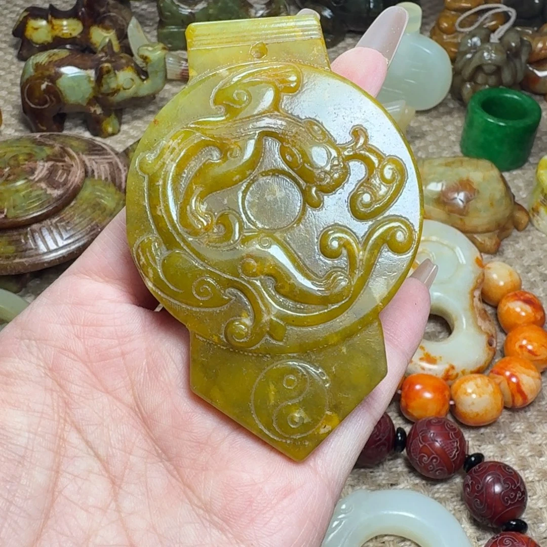 吊坠白玉菩提挂件