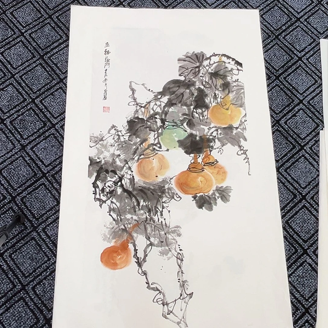国画杨茂基老师三尺整冯