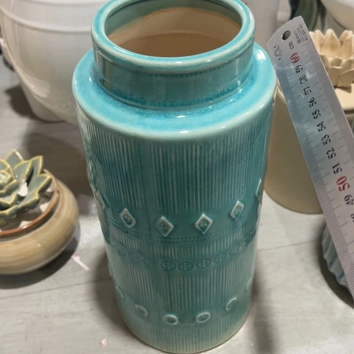 瓷花瓶摆件外贸出口（微瑕）