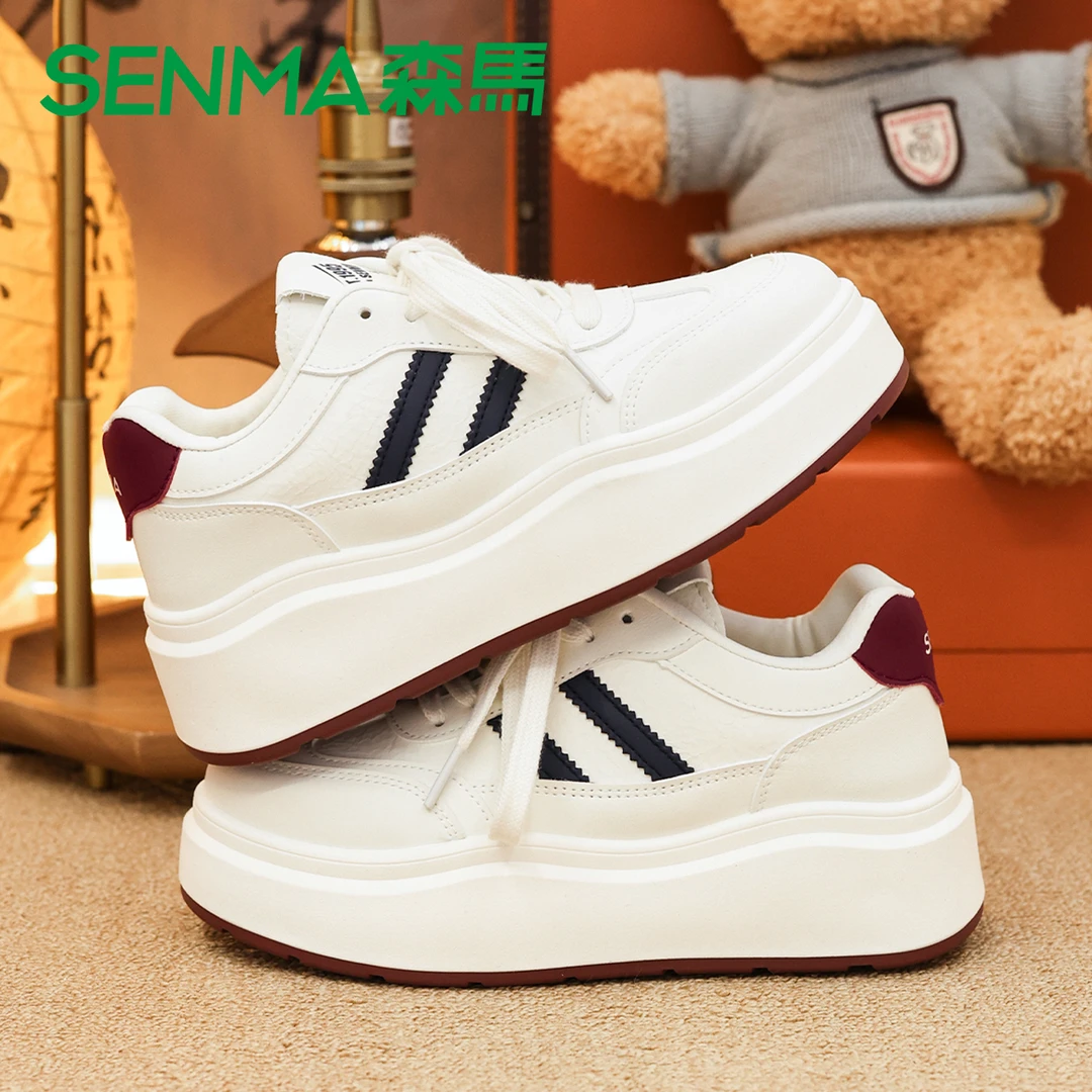 森马/SENMA厚底增高欧若风2025年春季新款学生时尚百搭休闲鞋女款