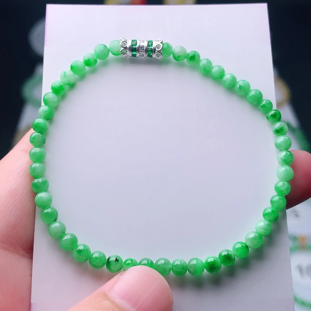 未镶嵌手串翡翠翡翠