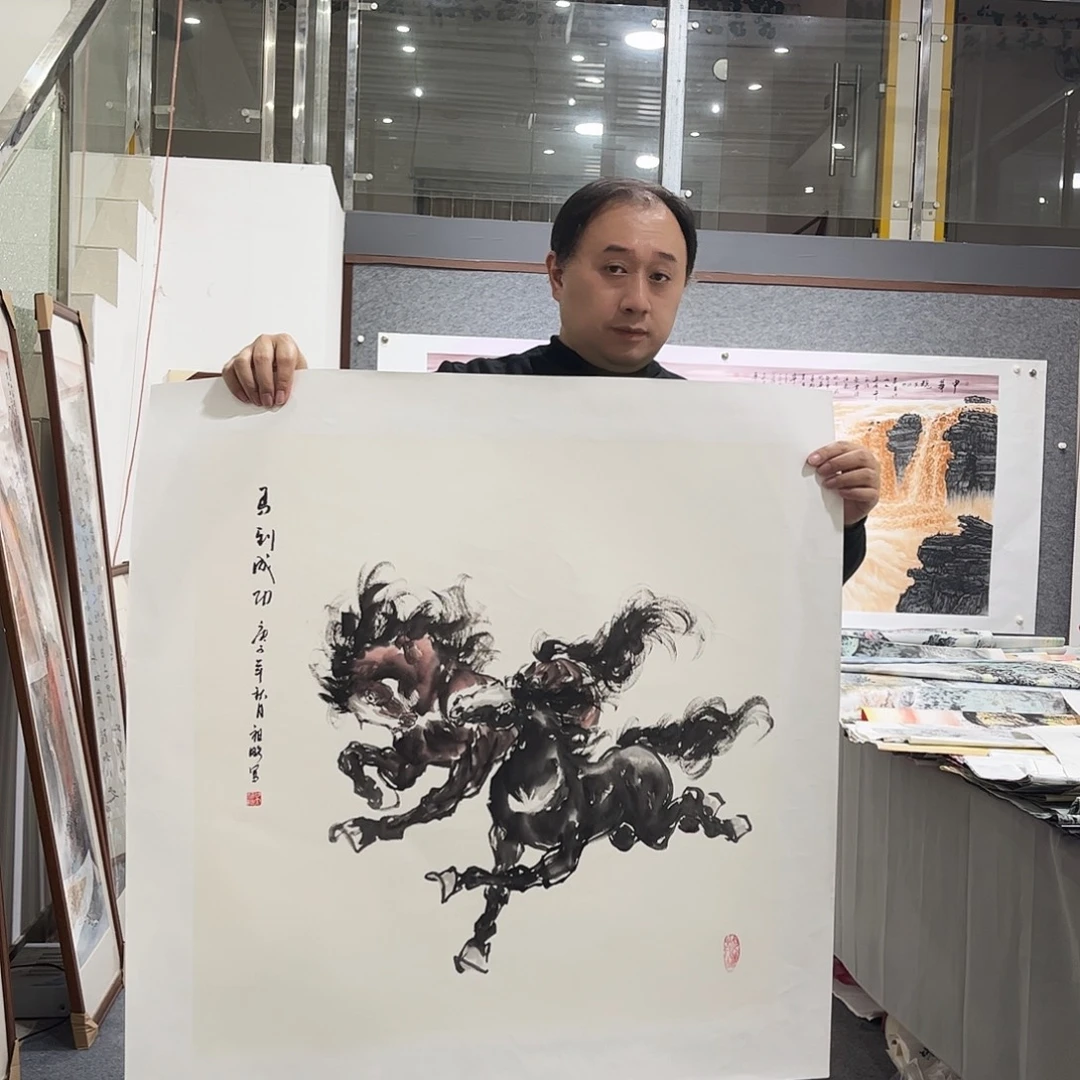 国画LT精品国画作品单幅任发