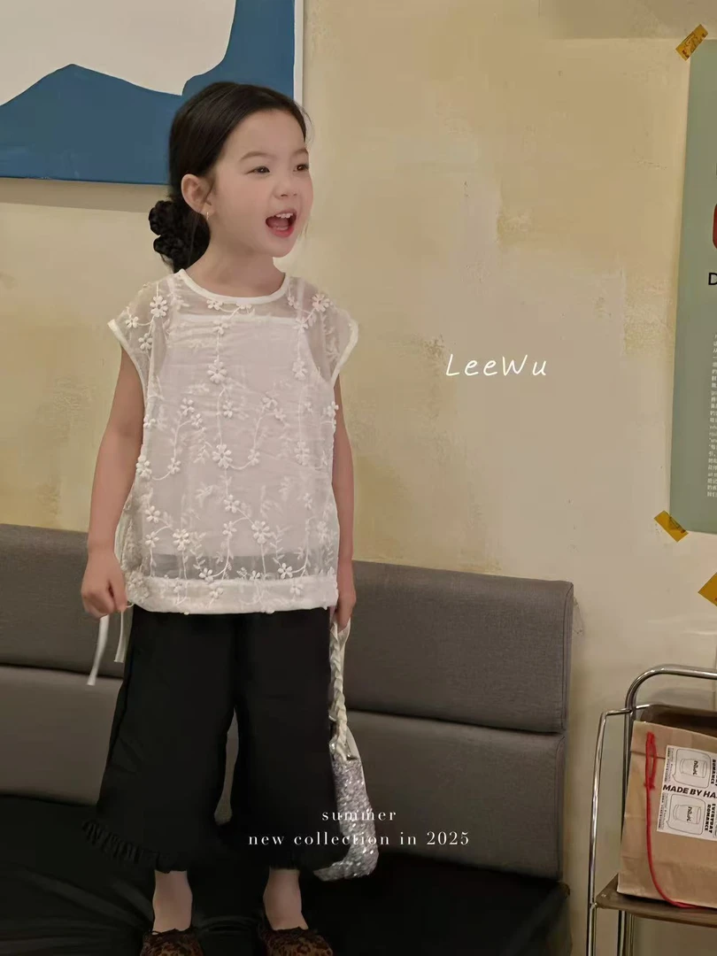【线下品牌童装撤柜】女童夏季韩版棉质休闲重工两件套 251646