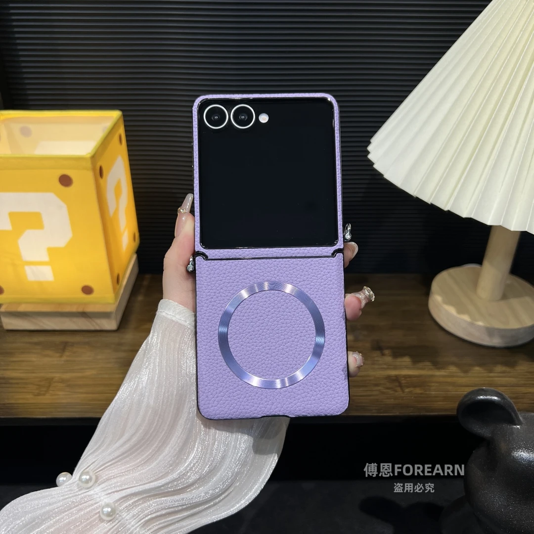 适用于三星Galaxy Z Flip7手机壳折叠屏zflip7挂绳孔全包防摔磁吸