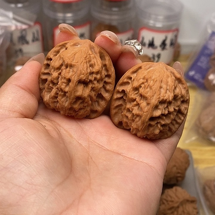 吊坠文玩核桃野狼39