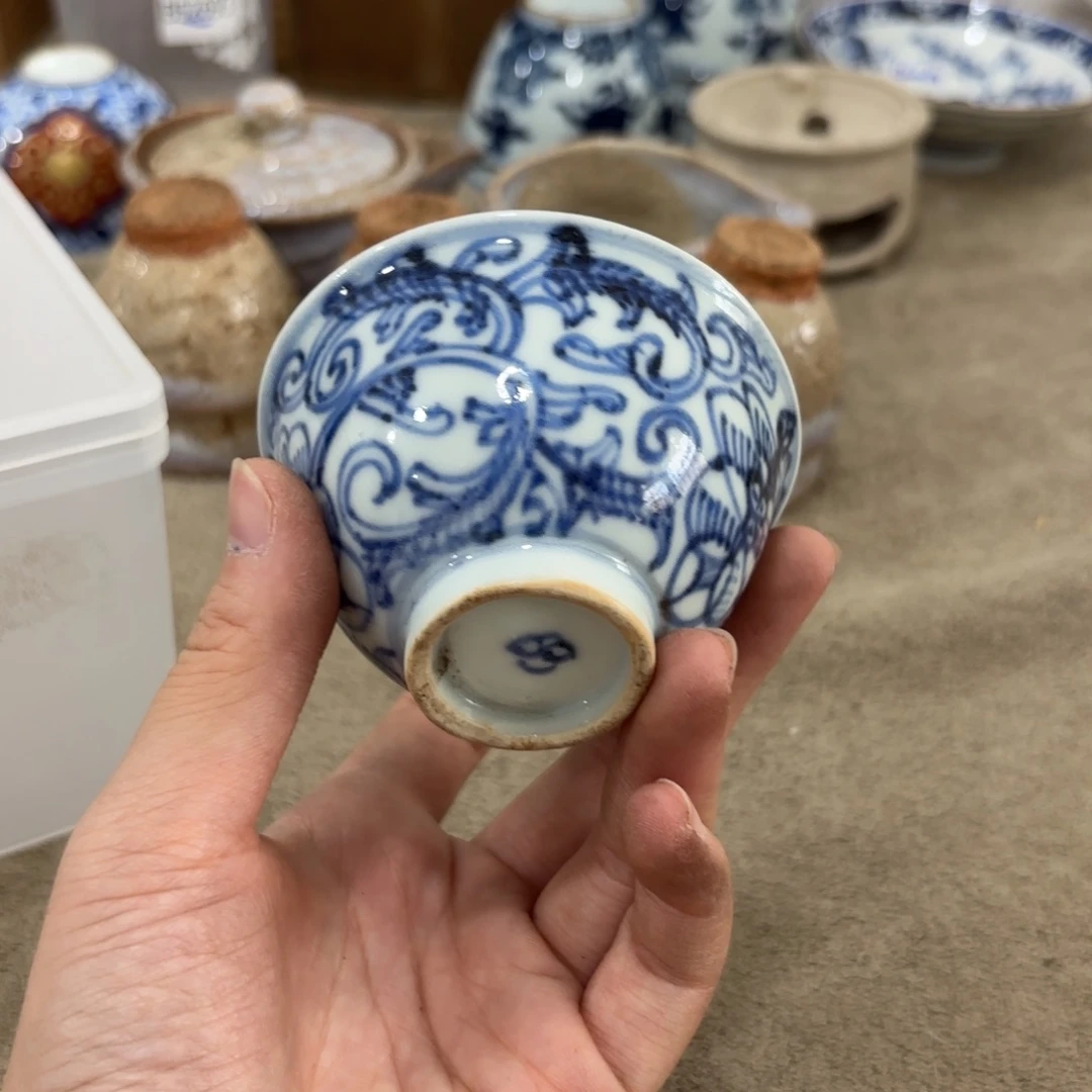 瓷片非常好看的花瓶