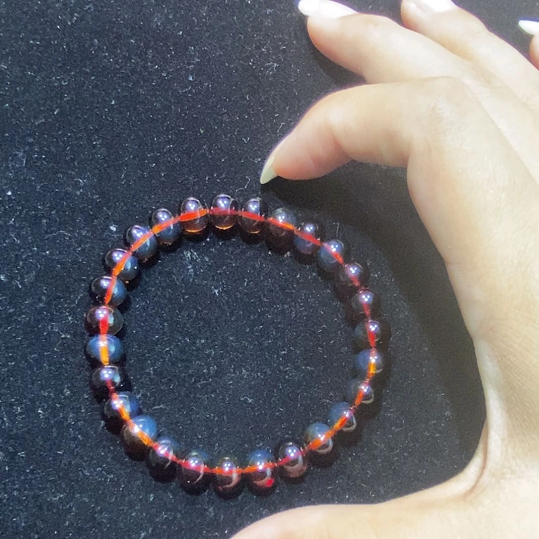 蓝珀未镶嵌珠宝奇石8平安珠