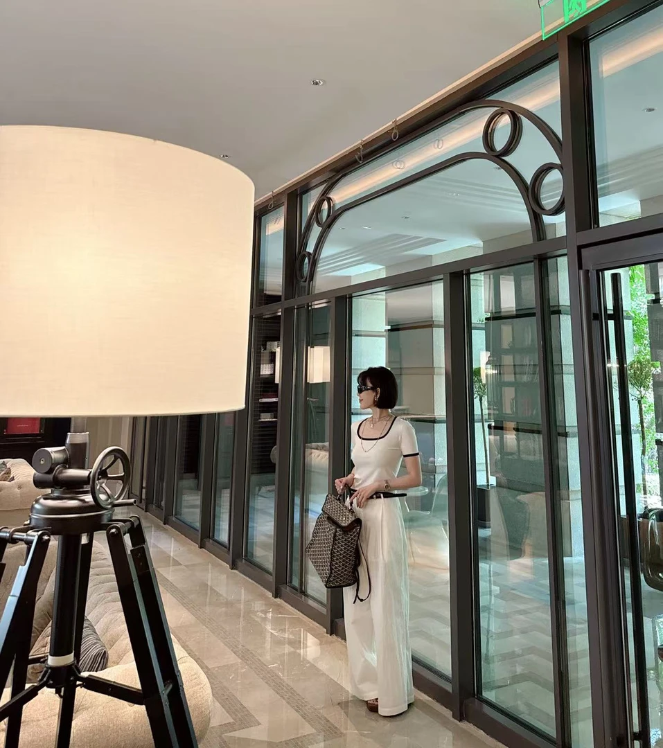 【Winnie】白色休闲裤 自带肌理感慵懒随性