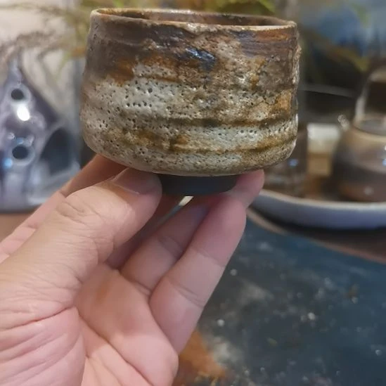 陶摆件手工高温原矿窑变特价福利
