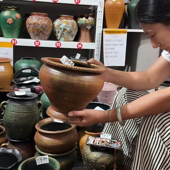 瑕疵金色火锅944高度18口径21