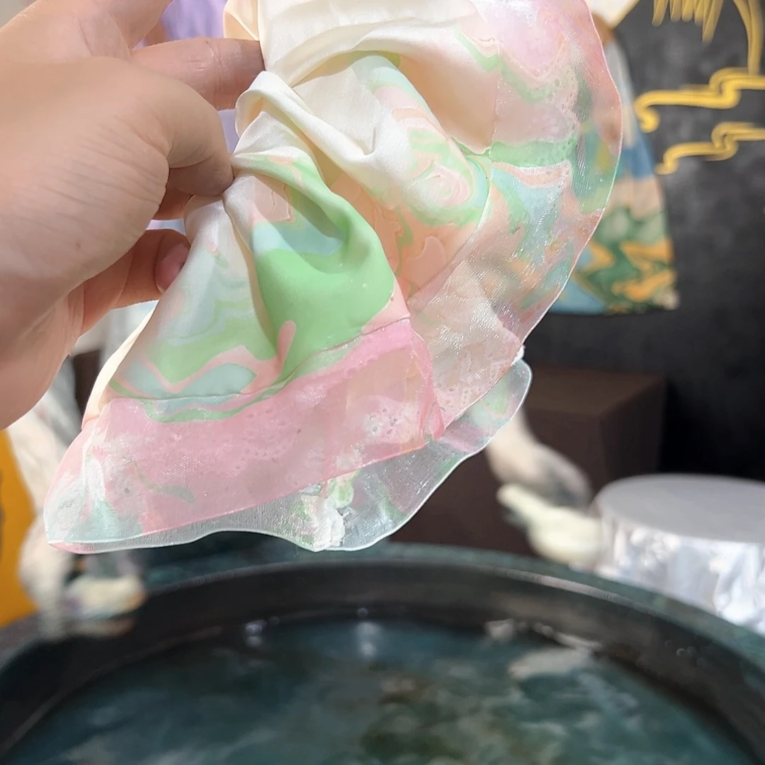 681蕾丝发圈手作