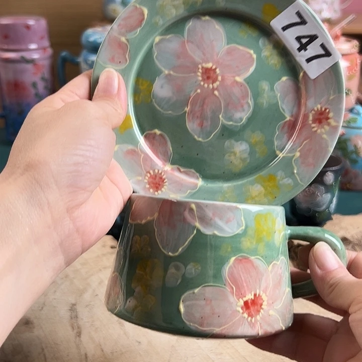 景德镇陶瓷手绘作品747