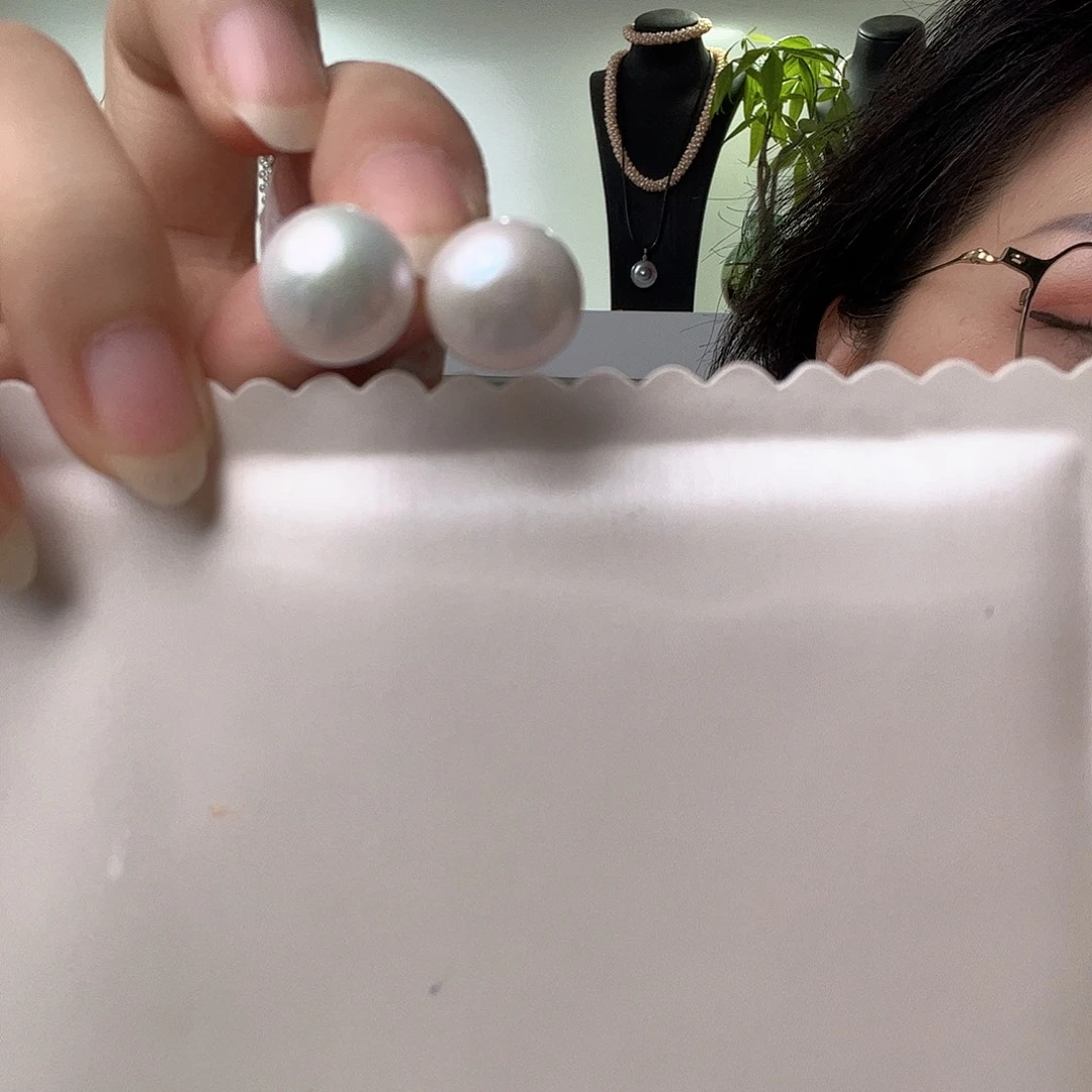 未镶嵌淡水珍珠耳饰