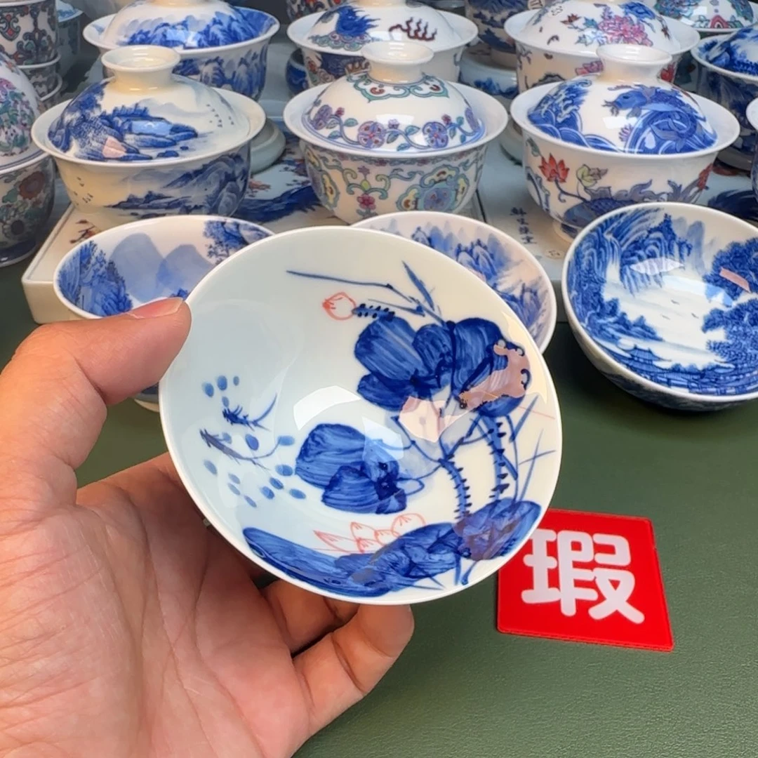 纯手工纯手绘茶具50