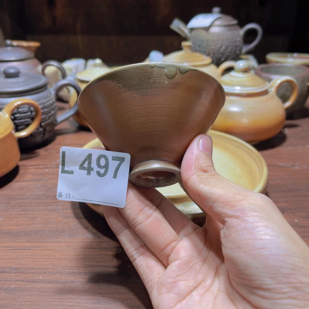 纯手工制作柴烧纯手工制作柴烧杯497