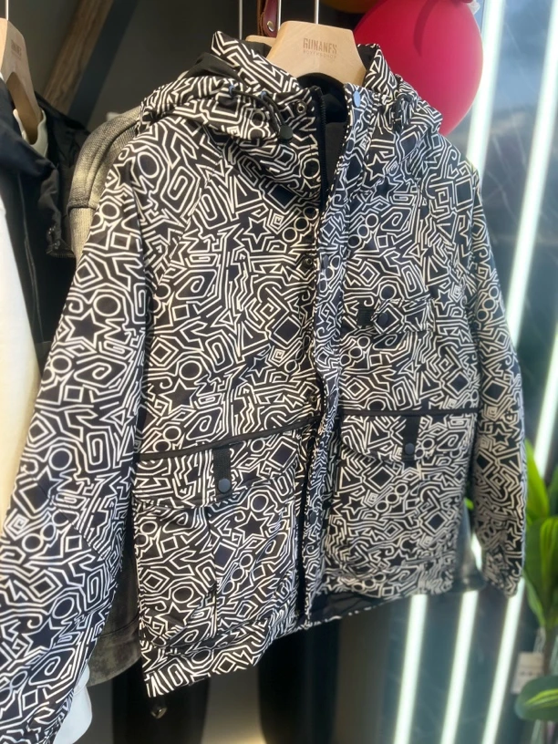 小众设计潮流男女同款连帽保暖冬季外套