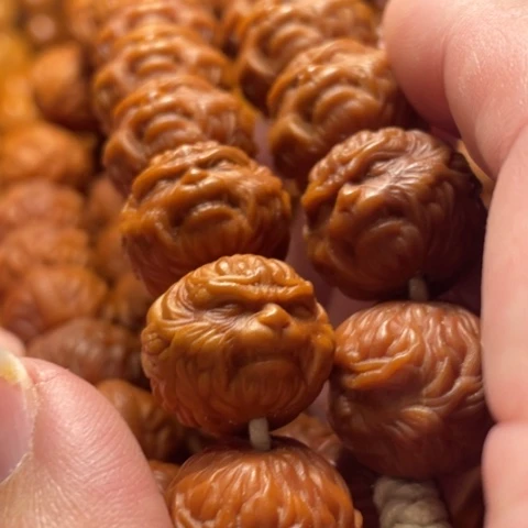 手串猴头核桃红*舞台