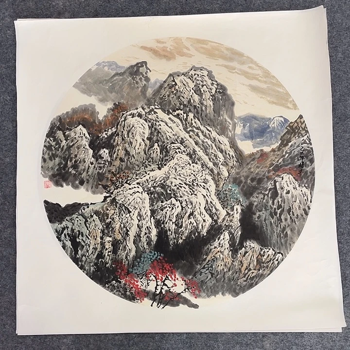 国画山水画作品欣赏