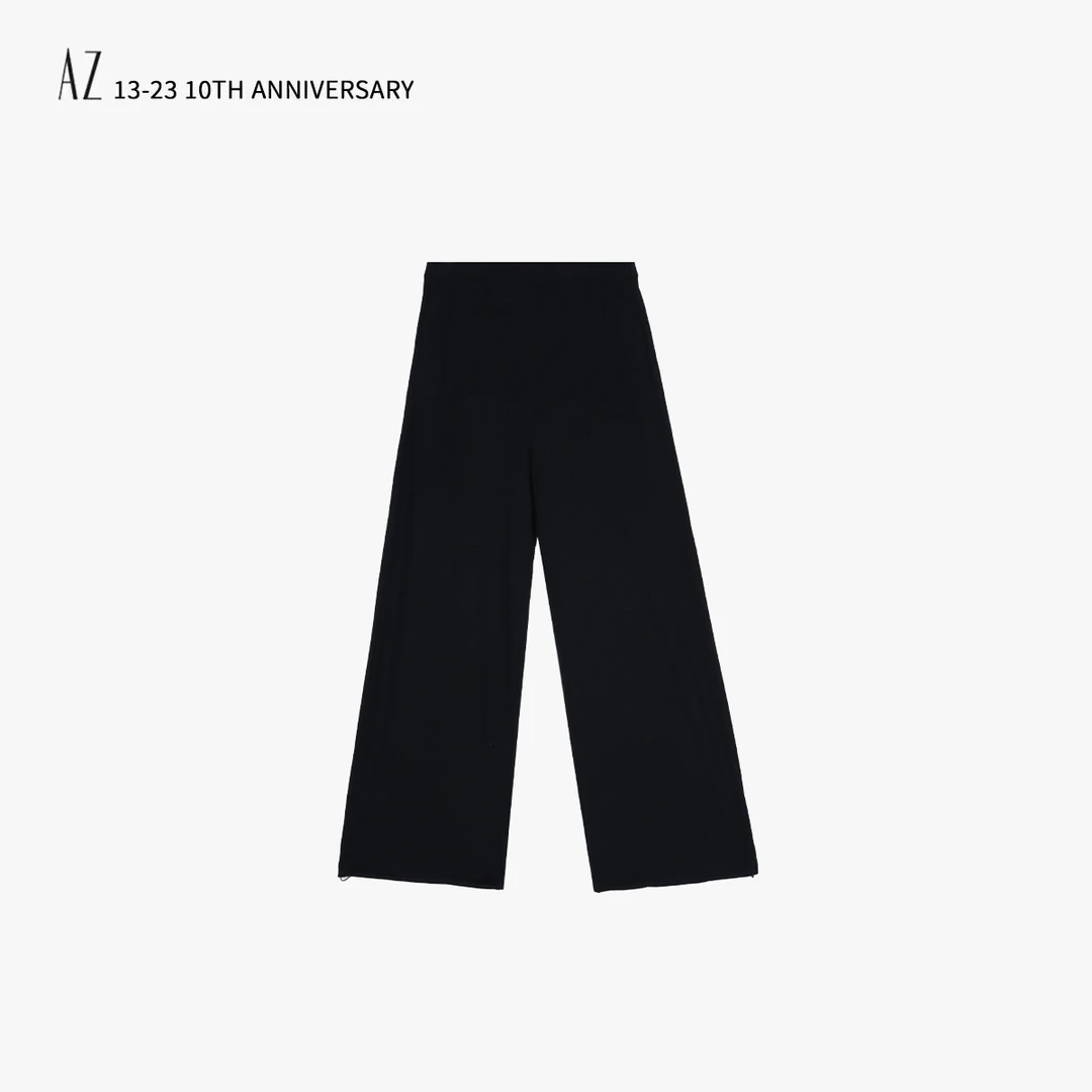 AZ-XJ 细坑条小黑裤 QKNJ2502242 新款NEW