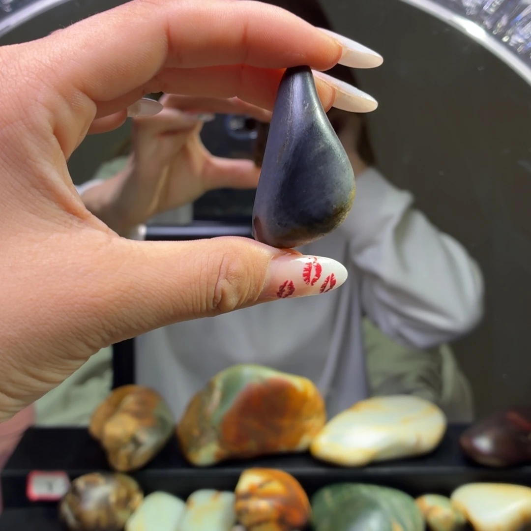 和田玉未镶嵌挂件29.4