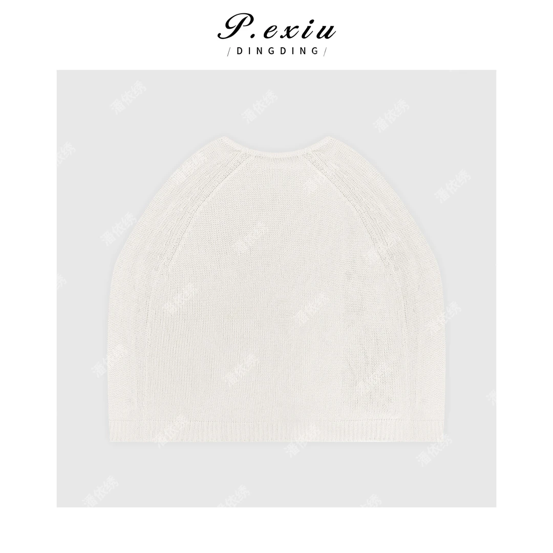 【斗篷背心】小众设计感镂空针织斗篷无袖背心 ZZ0963