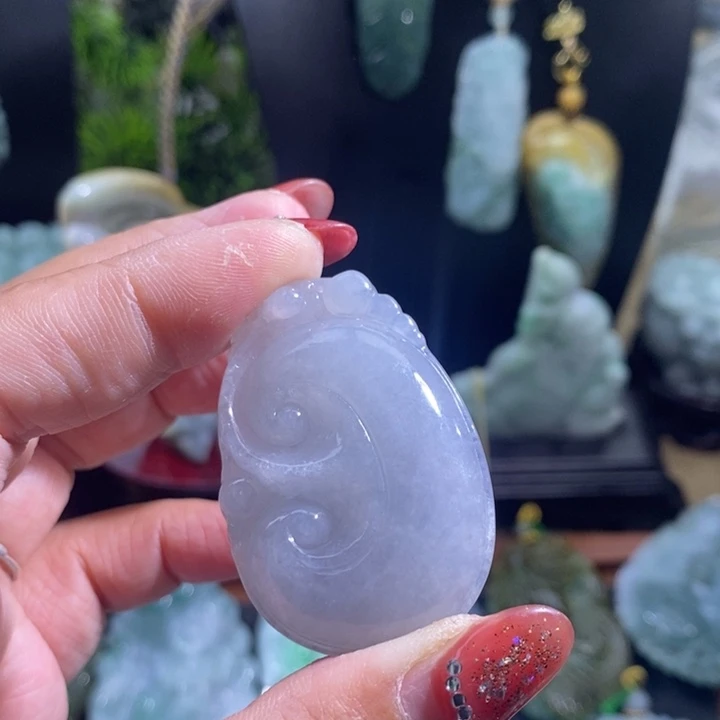 【闪购商品】颈饰未镶嵌翡翠如意