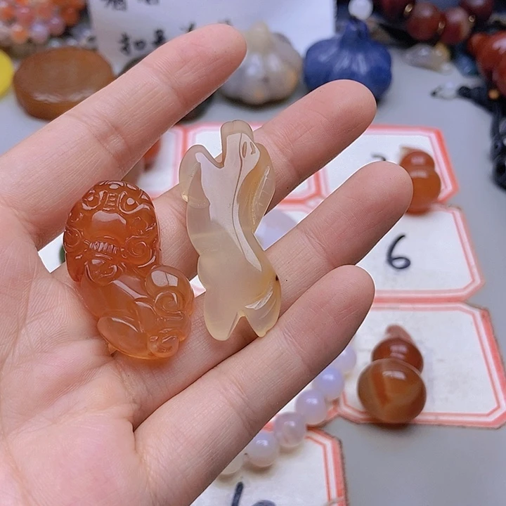 【闪购商品】未镶嵌玛瑙/玉髓珠宝半成品执*