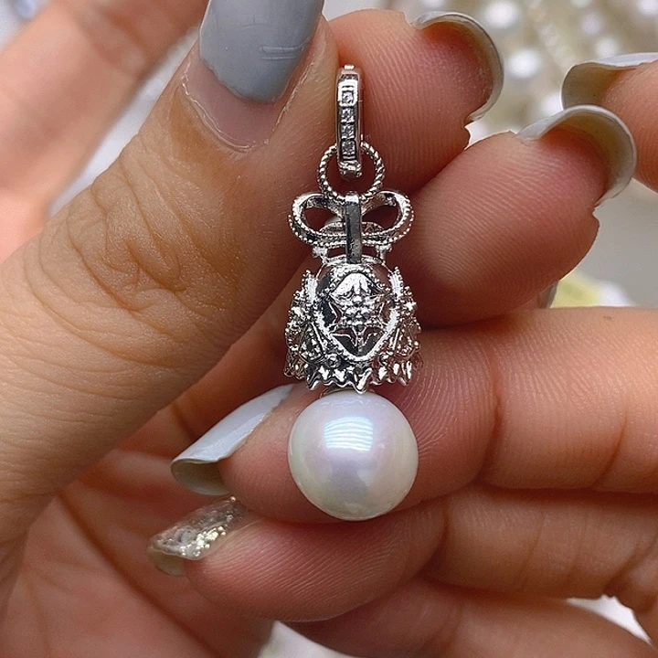 淡水珍珠未镶嵌吊坠