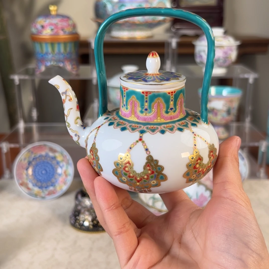 纯手工手绘 高端茶器