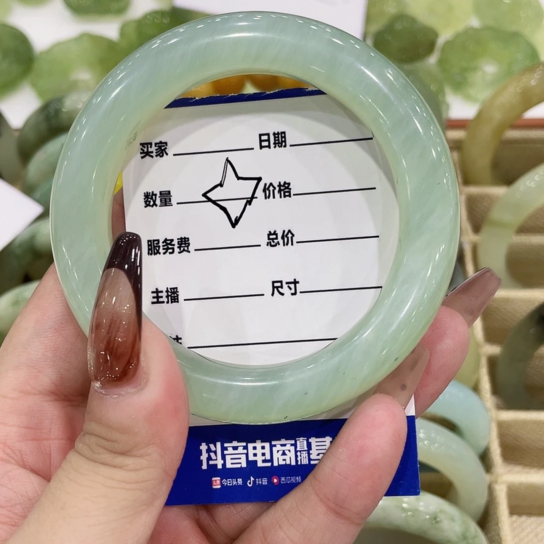 ✧***蛇纹石玉未镶嵌手镯