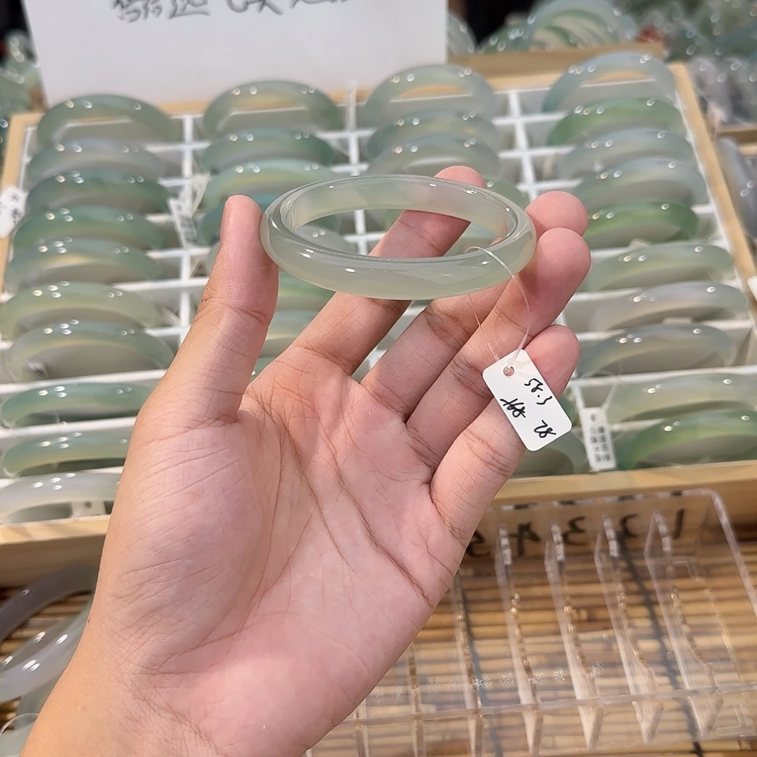 手镯玛瑙/玉髓未镶嵌圈口58.3