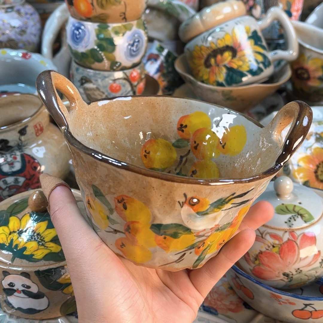 景德镇手工手绘杯