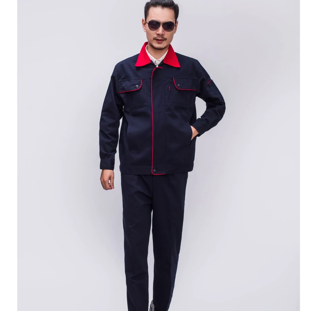 春秋磨毛长袖 耐磨工作服耐脏