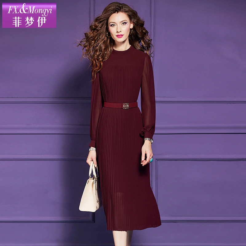 菲梦伊新款时尚连衣裙62750